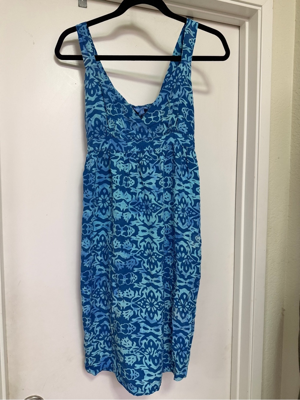 Blue Ginger blue aloha Hawaiian dress - size XS